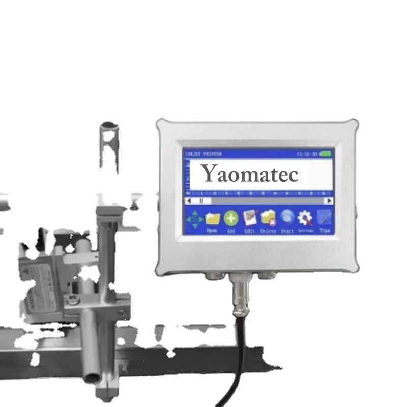 12.7mm automatic online inkjet printer TIJ expiration date batch number