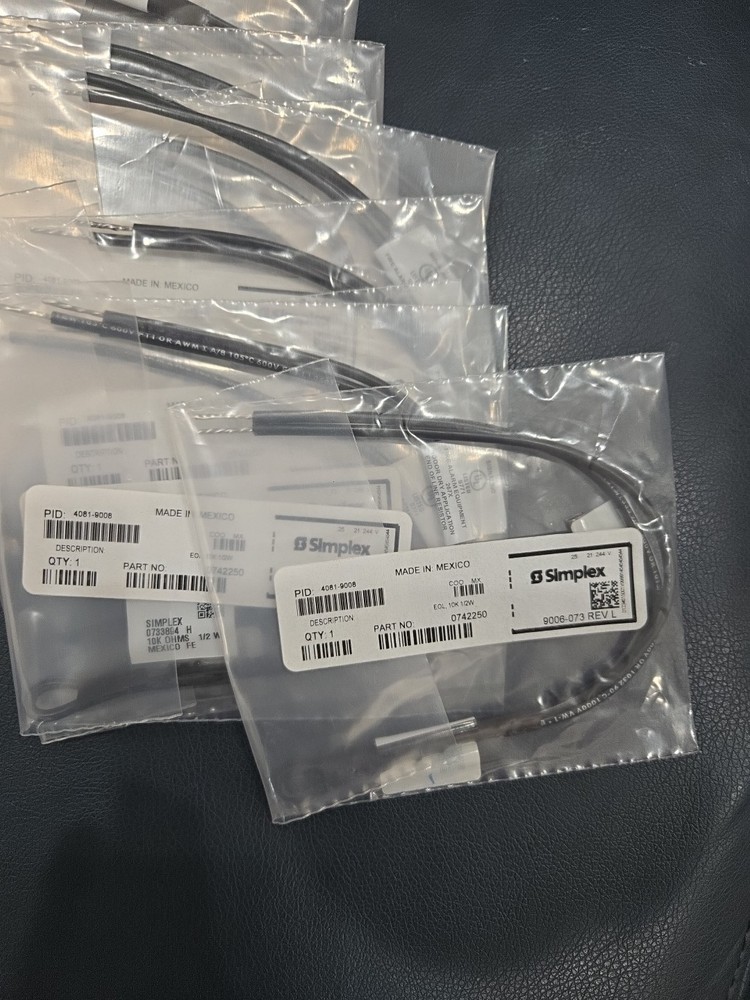 Simplex 4081-9008 EOL Resistors 10k (10ea New)