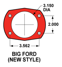 Ford & GM Rearend Narrowing Fixture Bushings - 7.5", 10 & 12 bolt, 8", 8.8", 9"