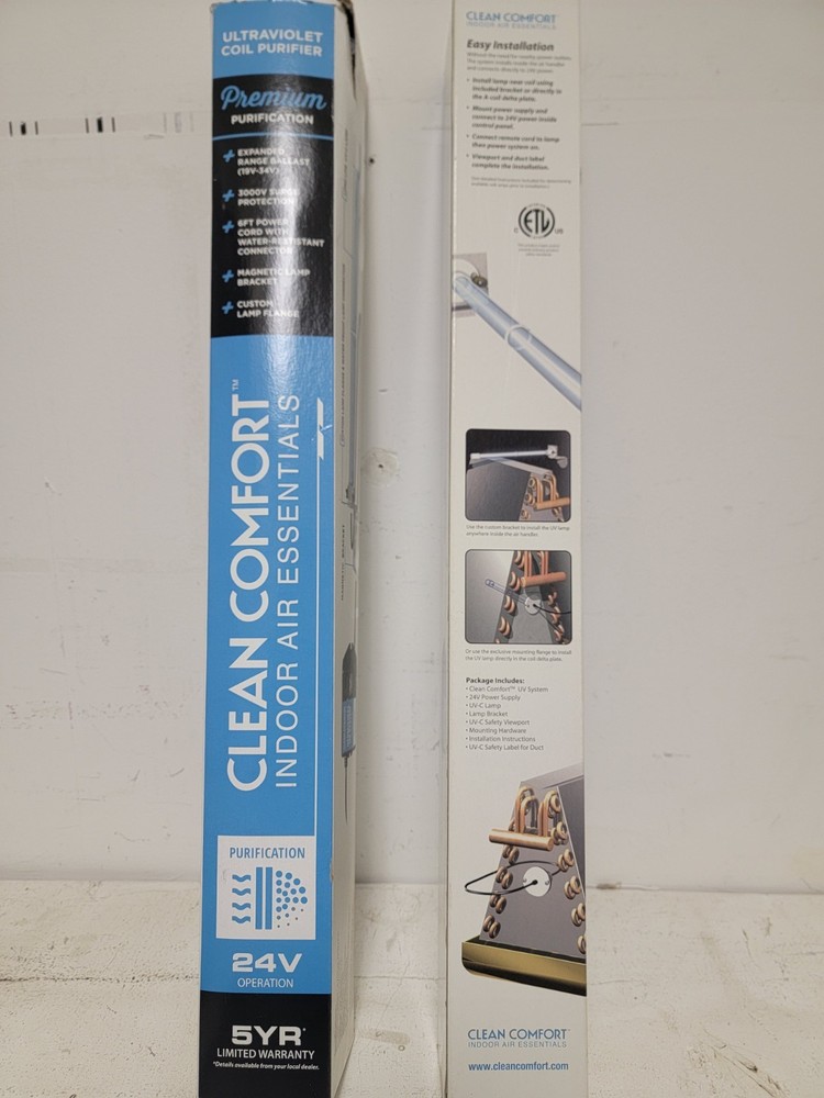 3x UV LED LAMP HVAC