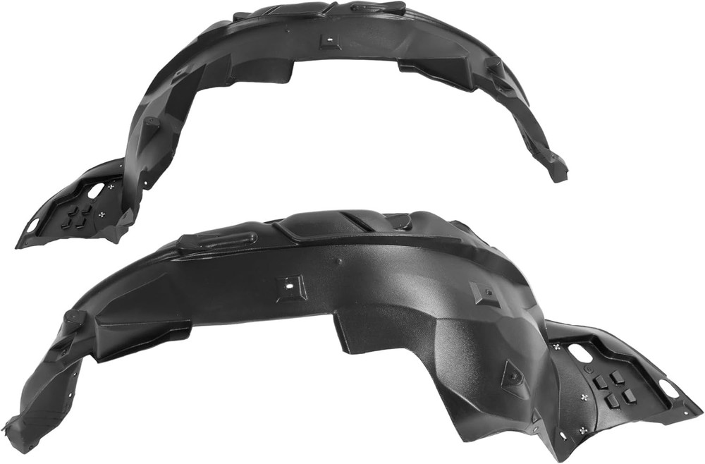 Front Pair Fender Liner Inner Panel Compatible with 2012-2015 Honda Civic