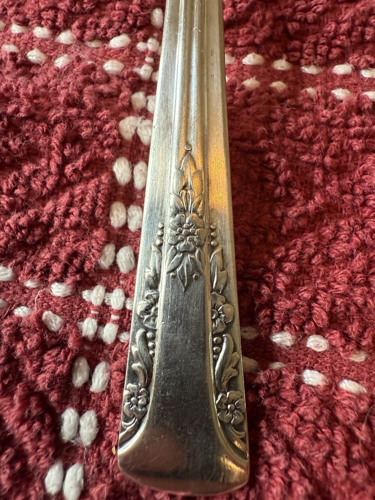 International Silver Camelia Silverplate Cold Meat Fork 1940 Replacement Serving