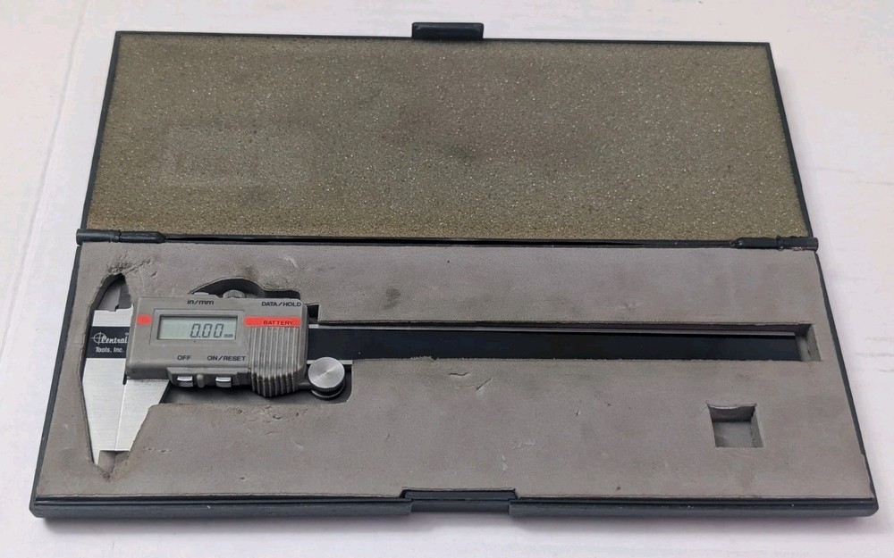 Central Tools Digital Caliper Tested Works Great