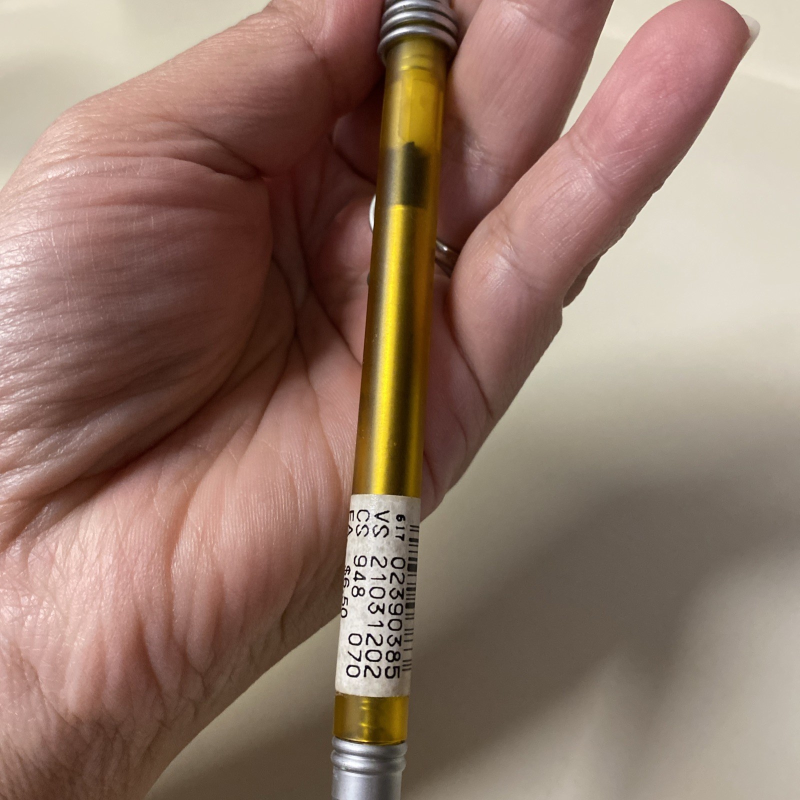 Vintage Victorias Secret Limited Edition Black Ink Dried Taurus Line Y2K