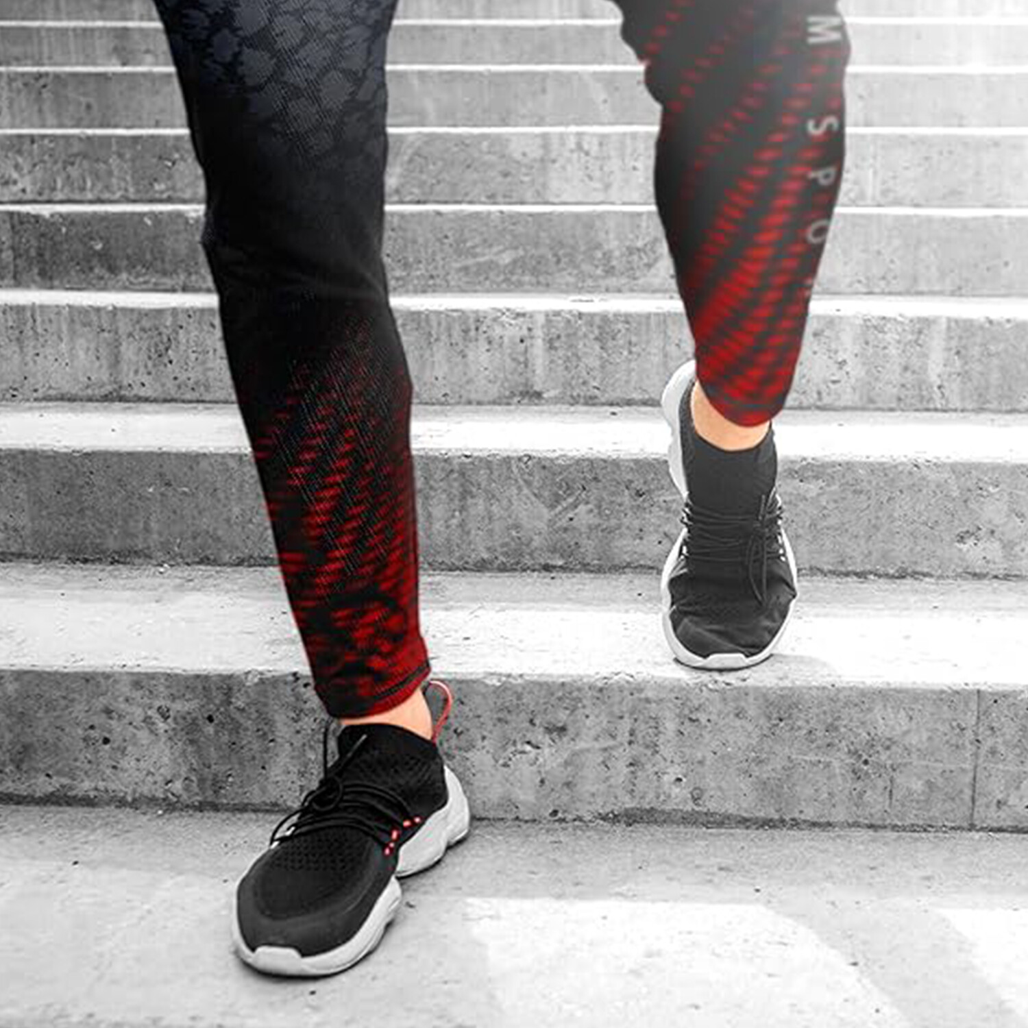 DXM Sublimated Compression Pants Mens Rash Guard Legging Gym Running base Layer