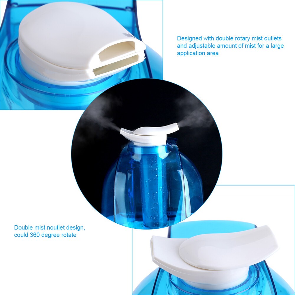 »4L Ultrasonic Humidifier Diffuser LED Light Home Mist Maker Air Purifier KRI