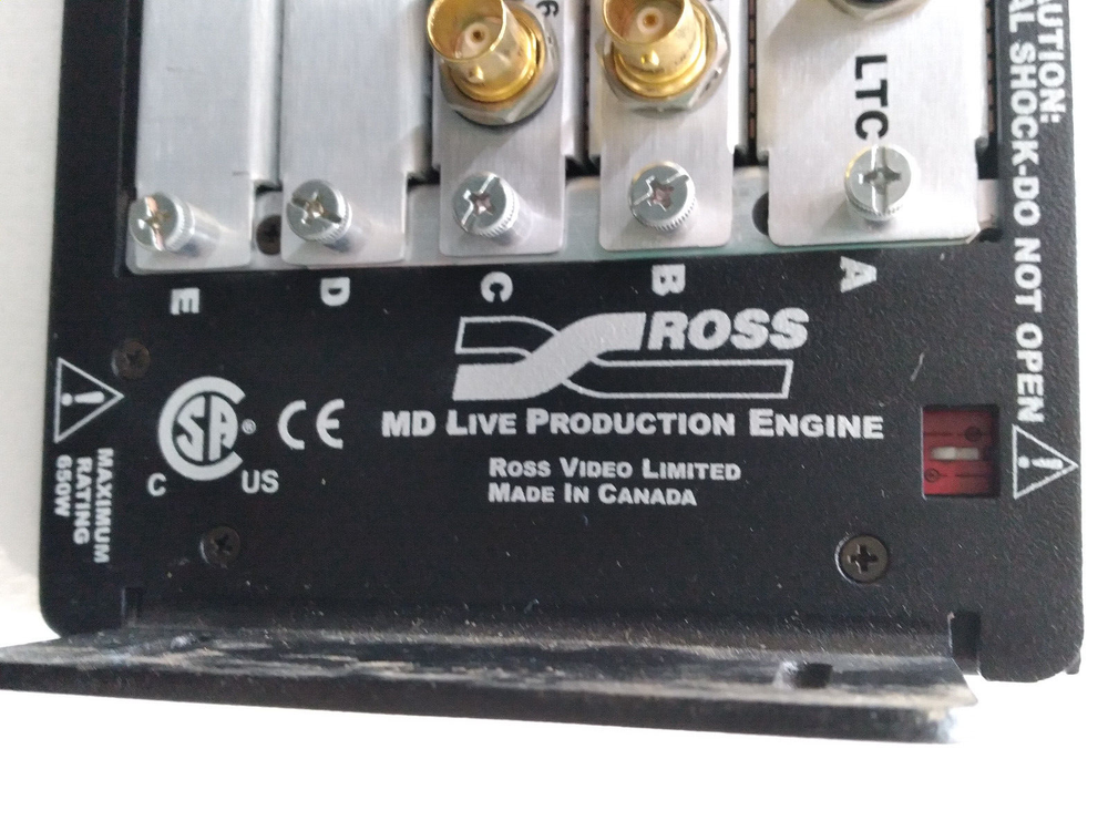 Ross MD Live Production Engine 4400AR-202-01 Switcher