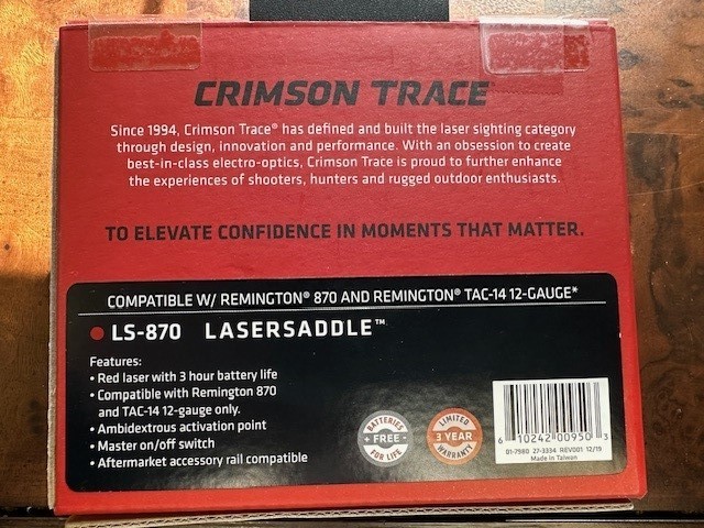 Crimson Trace LaserSaddle
