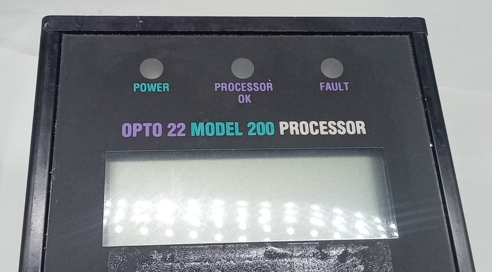 OPTO 22 200 PROCESSOR MISTIC CONTROLLER USED