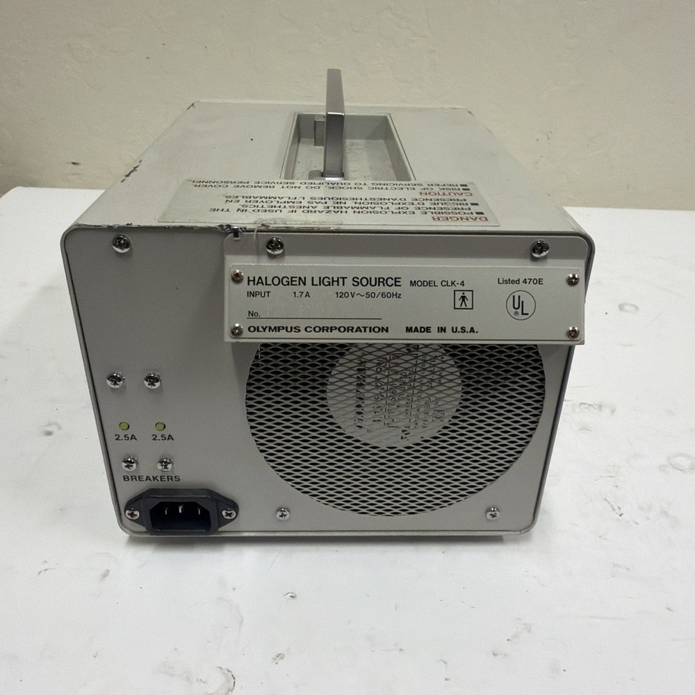 Olympus CLK-4 Halogen Light Source *untested*