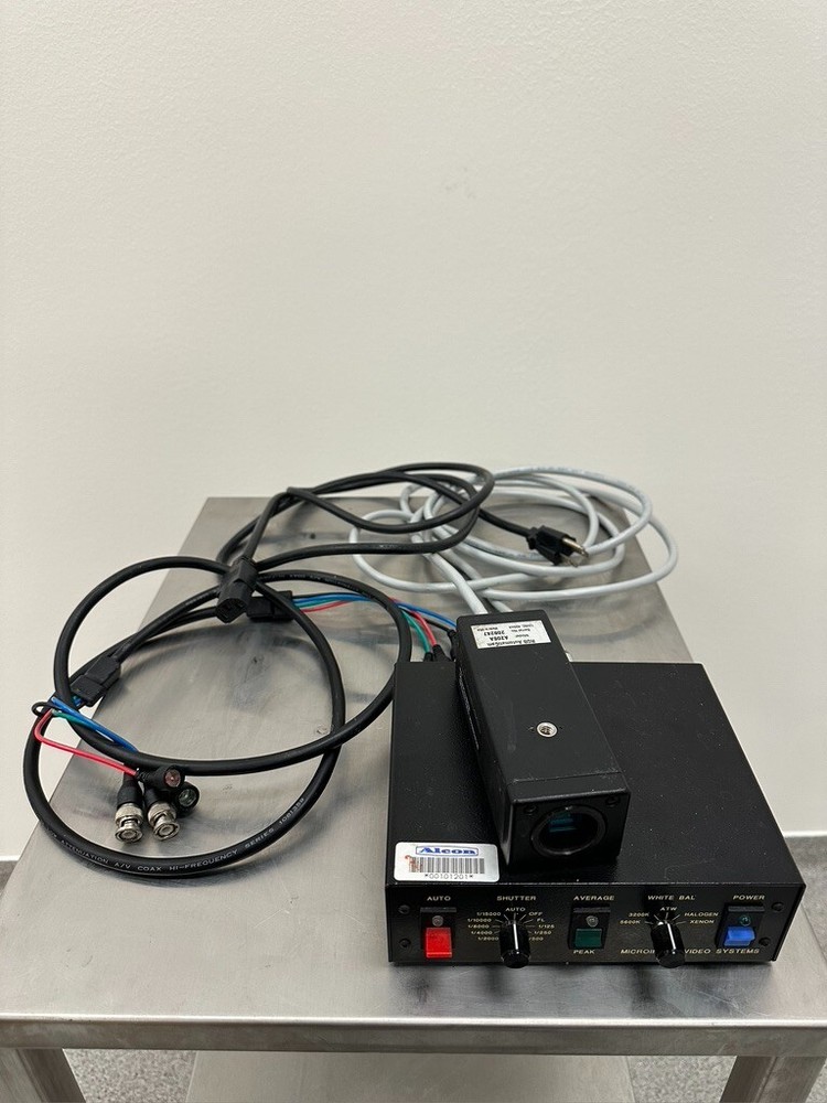 MICROIMAGE VIDEO SYSTEMS RGB CAMERA CONTROL UNIT CCU206 AND AUTOMATICAM A206A
