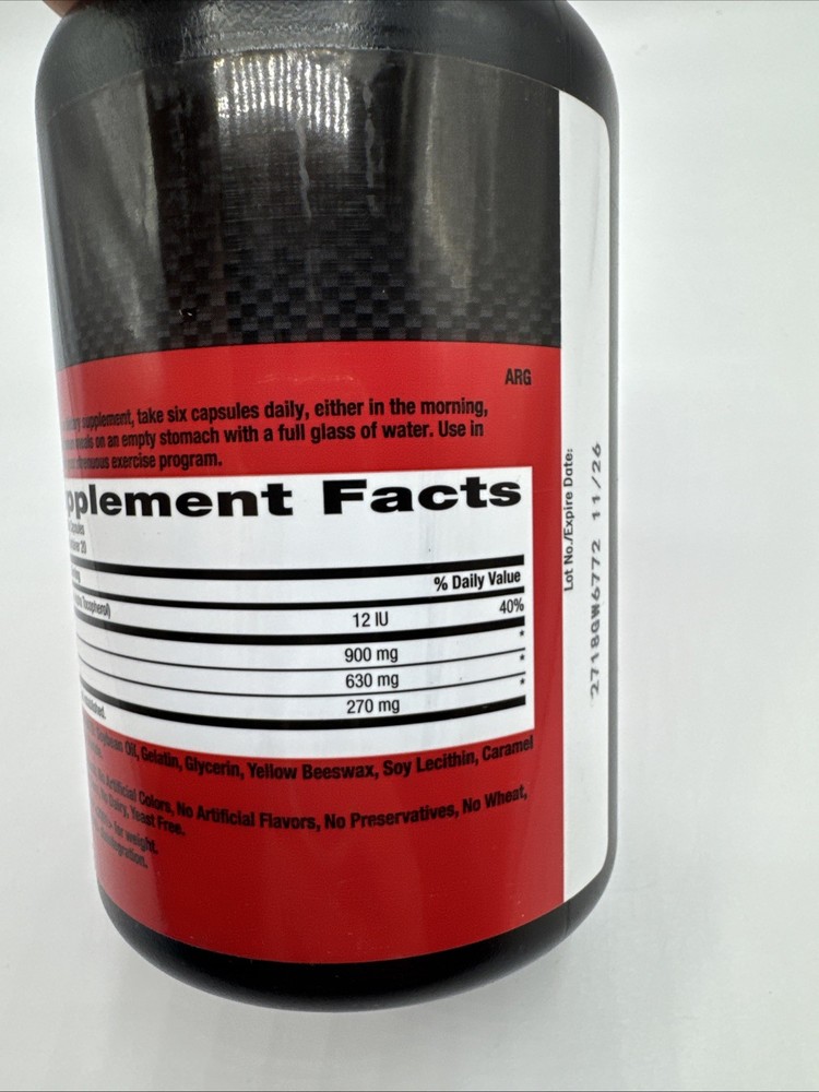 GNC PRO PERFORMANCE BCAA 120 Softgel Capsules X2 Bottles