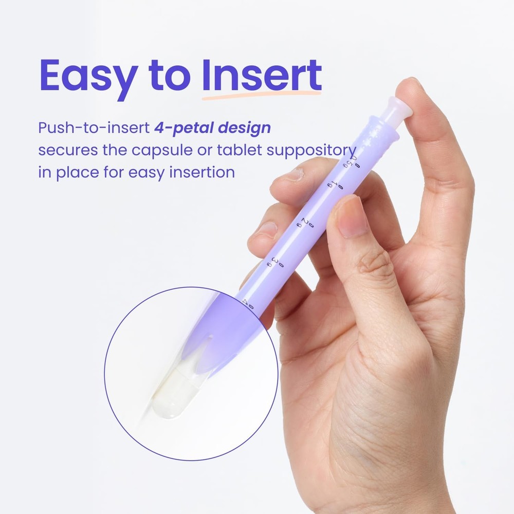 Sterilized Tapered Applicator - Smooth Insertion for Medications & Suppositories