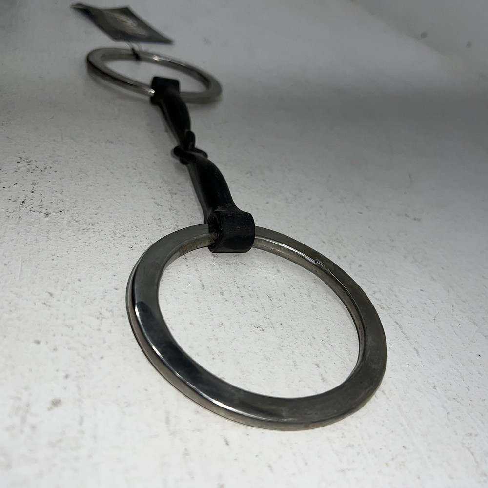 New Tough 1 O Ring Flat 5” Snaffle #25509 Y-503