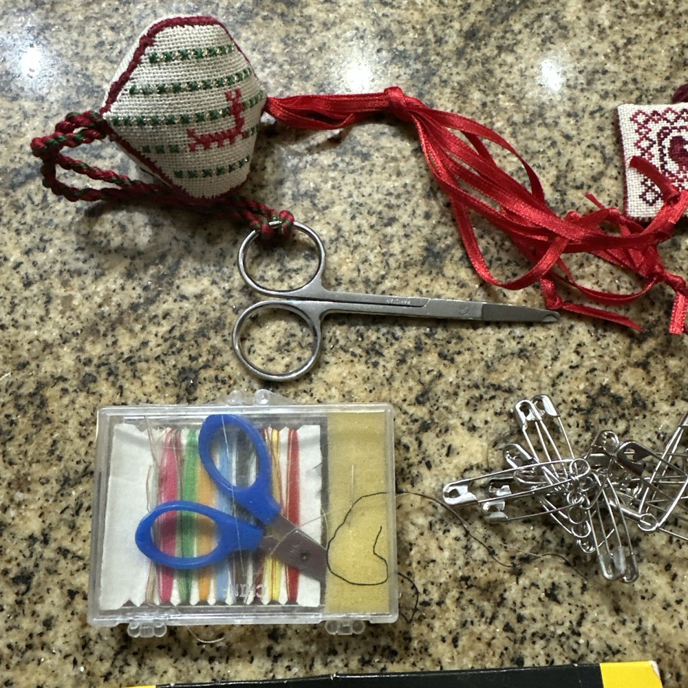 Sewing Bag And Supplies Bundle