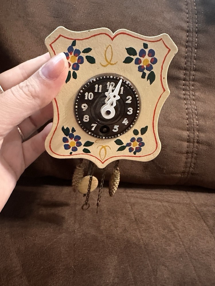 vintage German Black Forest Clock