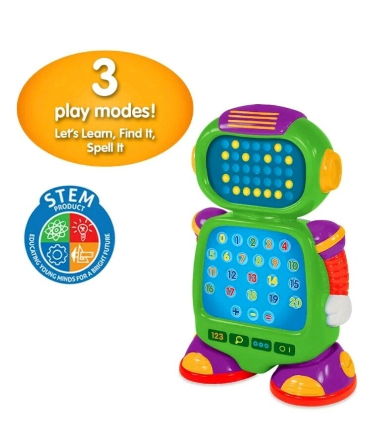 Touch and Learn - NumberBot STEM educational toys Math learning