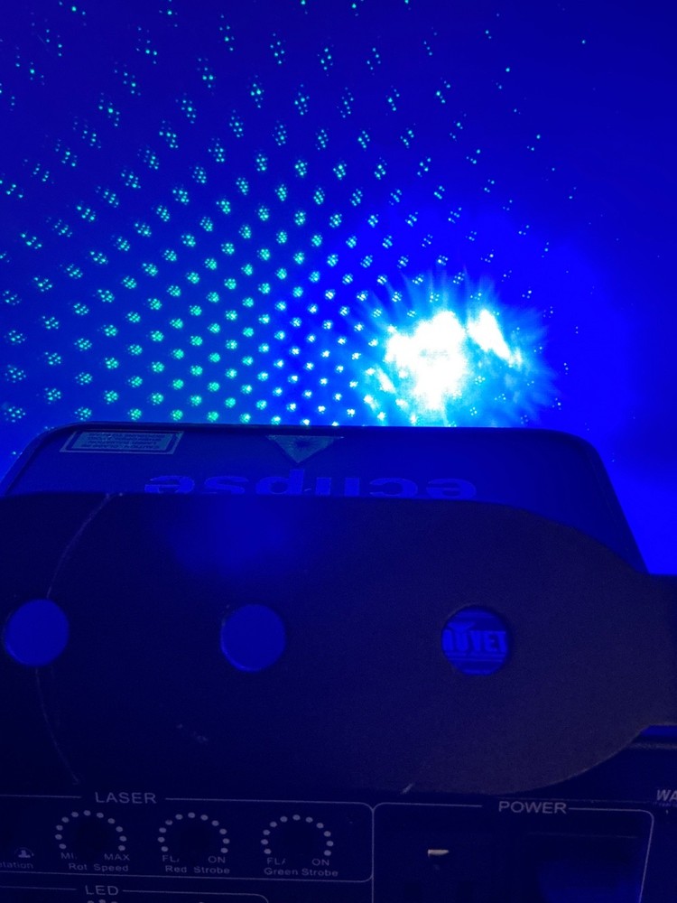 Chauvet Eclipse Laser/LED Lighting Effect Green Laser Works Red Laser Doesn’t