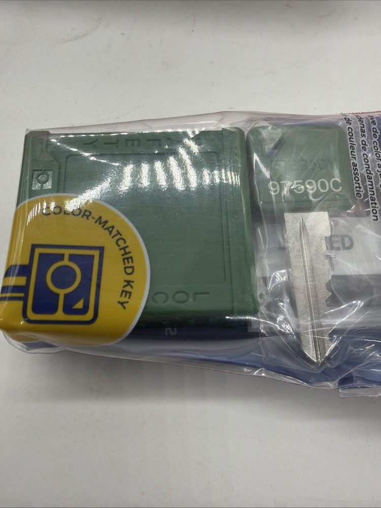 4 Pack BRADY SDPL-GRN-38PL Padlock, 793EE2