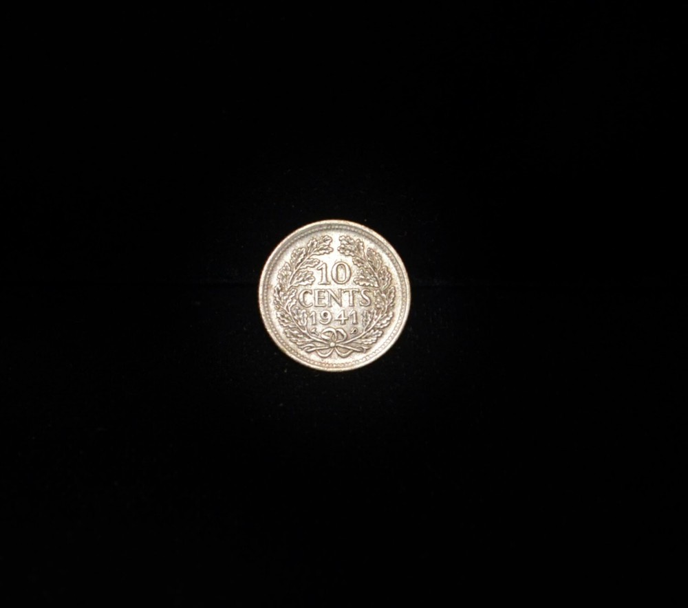 1941 Curacao 10 Cent KM 37 #EB15211