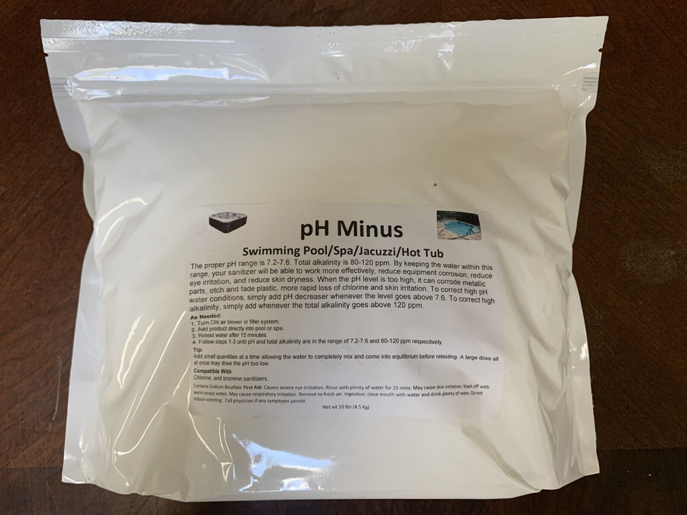 pH and Alkalinity Adjuster Decreaser 10 lb