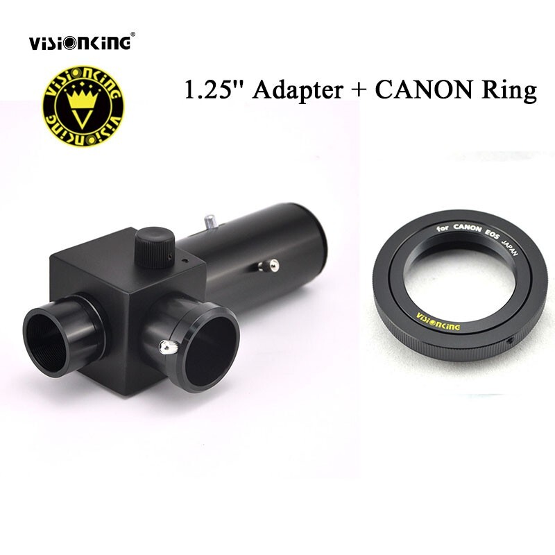 Telescope Variable Projection Camera Adapter Flip Mirror for Canon EOS SLR