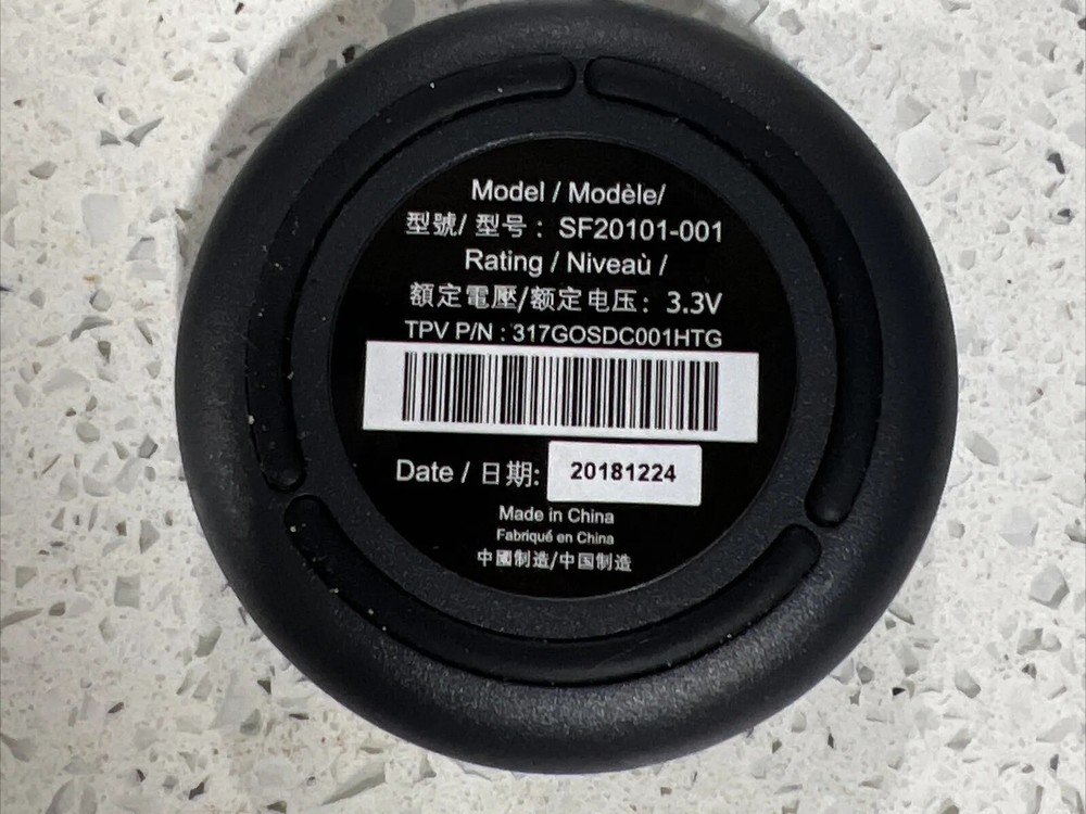 Circular Remote Control for Projector Black (see descript