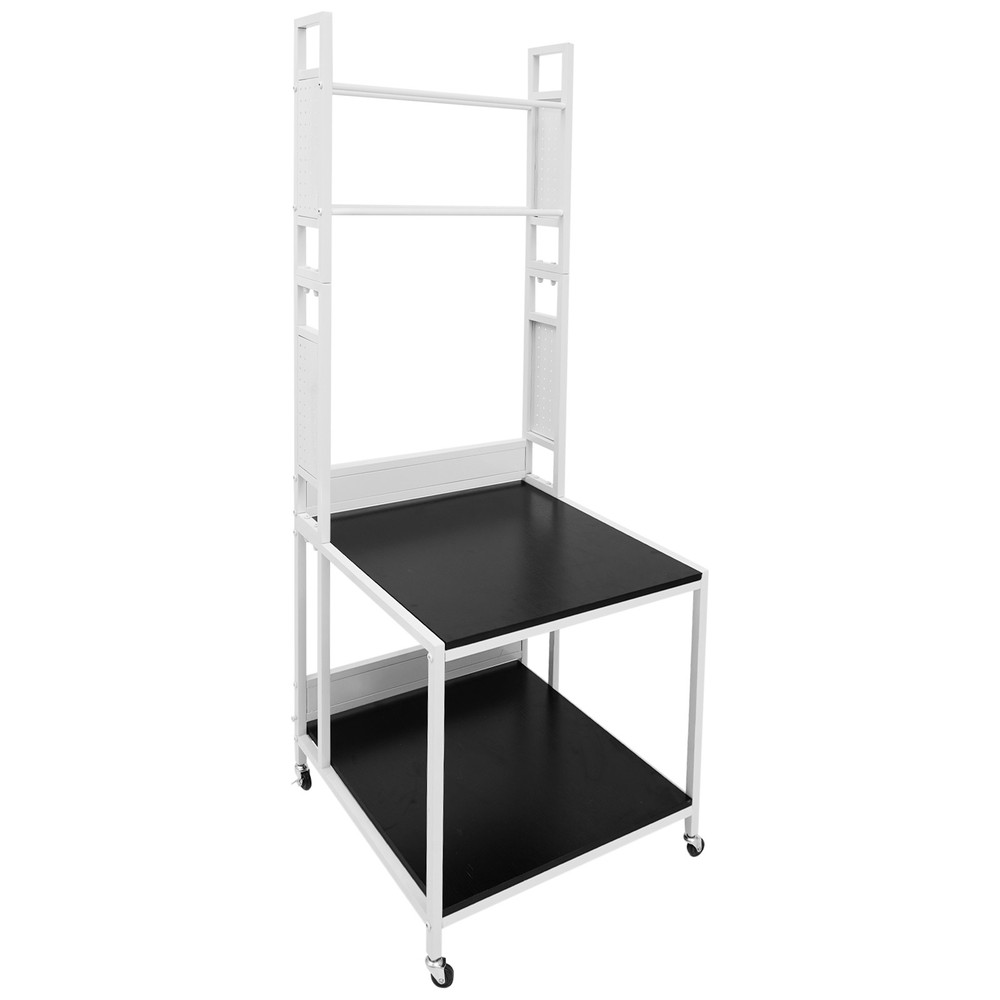 3D Printer Stand Heavy Duty Mobile Printer Table with Wheels for Studio Office