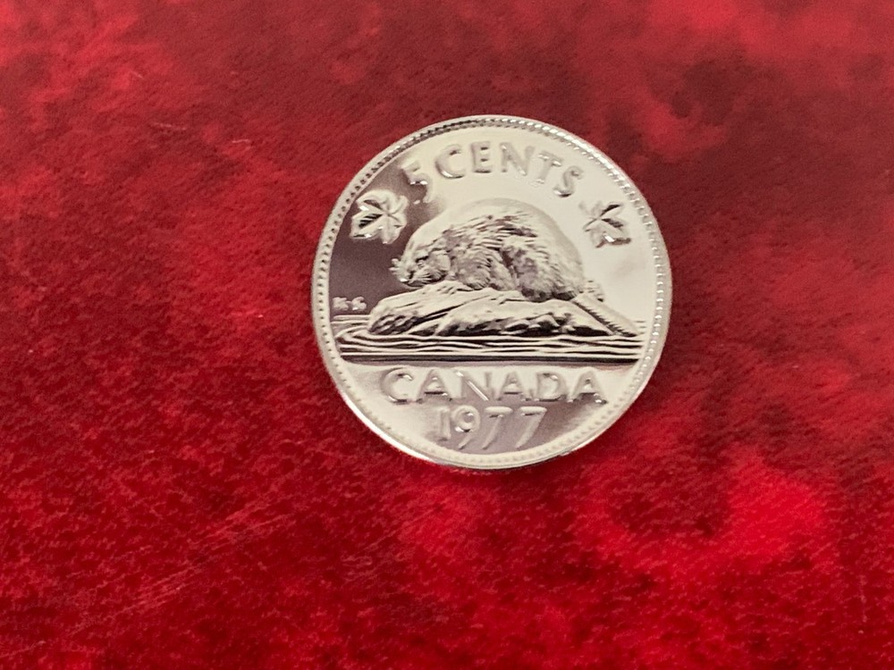 Canada 5 Cent 1977 Coin-Uncirculated
