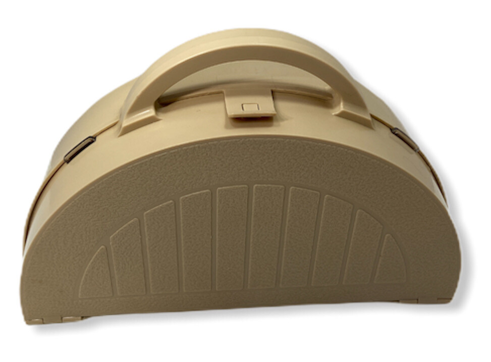 vintage sewing box plastic