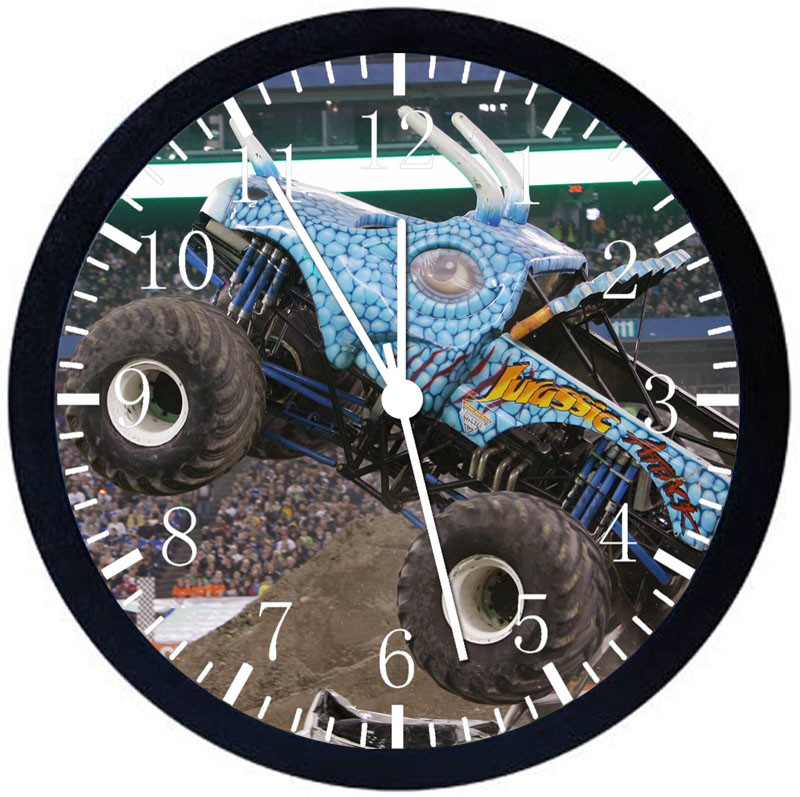 Big Truck Black Frame Wall Clock E211