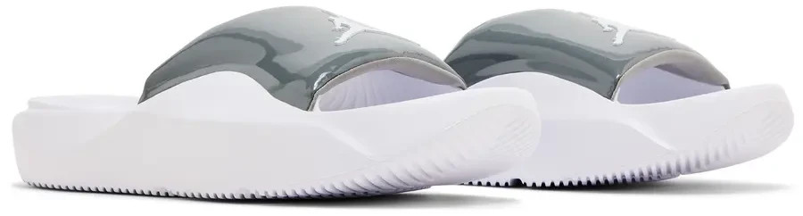 Jordan Franchise Slide Cool Grey/White-Medium Grey (HF3263 002) Men's Sz 9