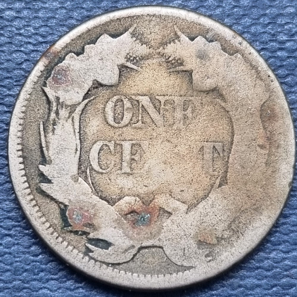 1857 Flying Eagle Cent 1c Penny Circulated #92636