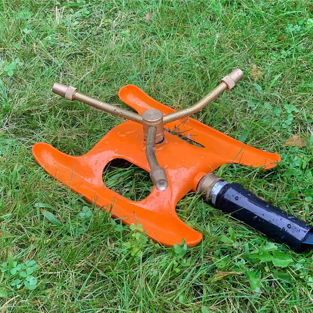 3-Arm Rotating Lawn Sprinkler