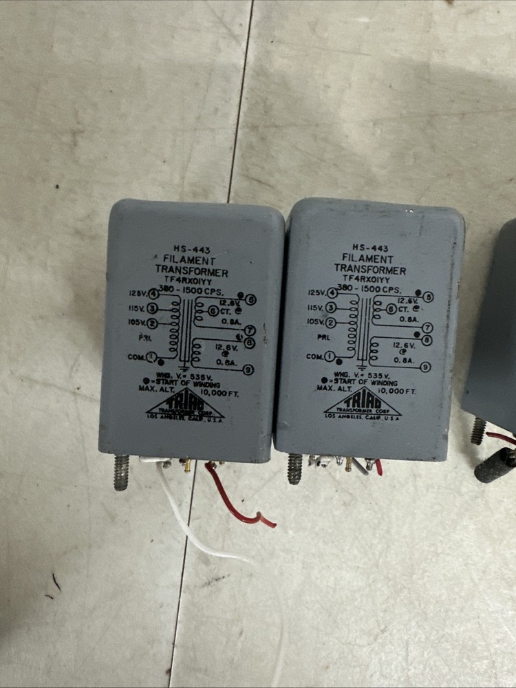 (4) Triad HS-443 425 transformers