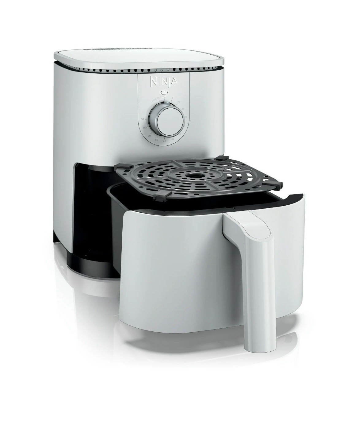 Ninja AF080 Mini Air Fryer 2Q Capacity Compact Nonstik - WHITE - NEW