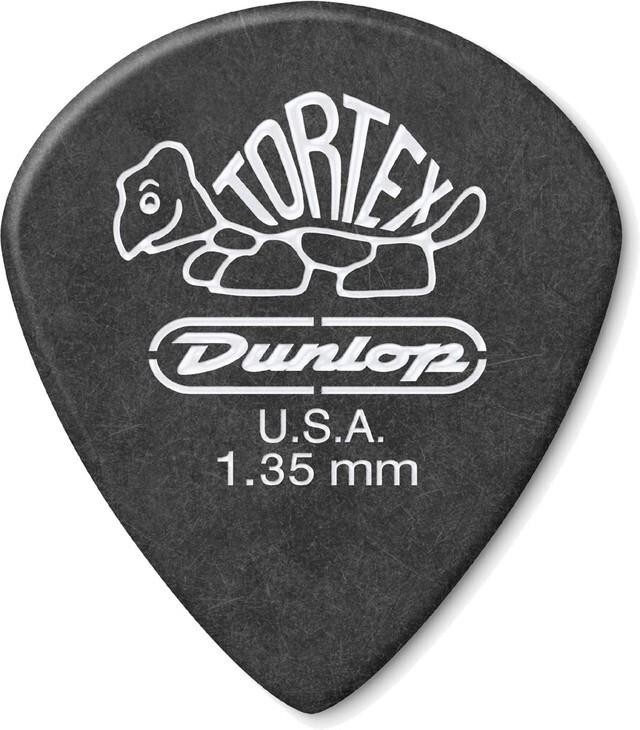 12 Pack Dunlop Tortex Jazz III XL Flat Picks 1.35mm