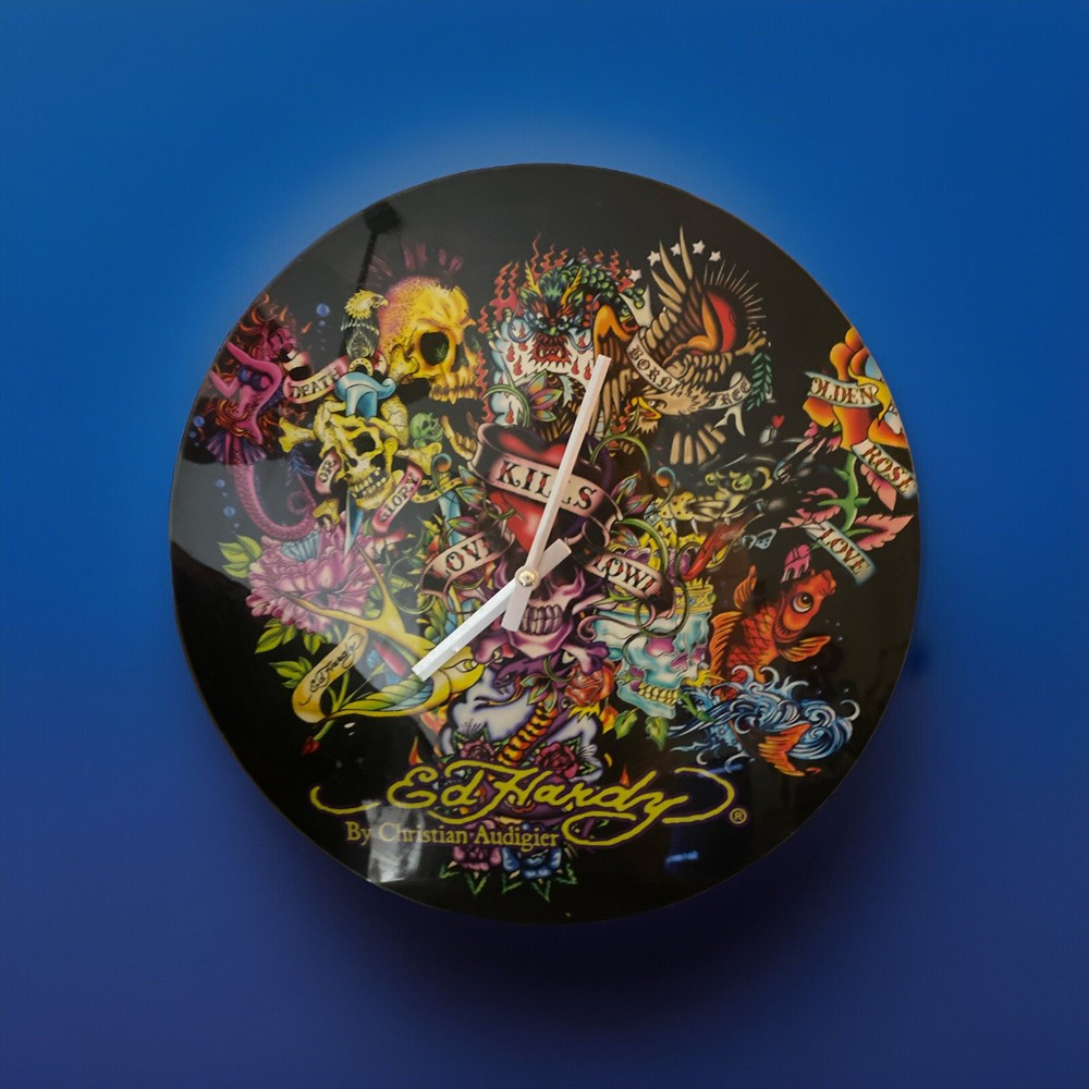 Ed Hardy Clock