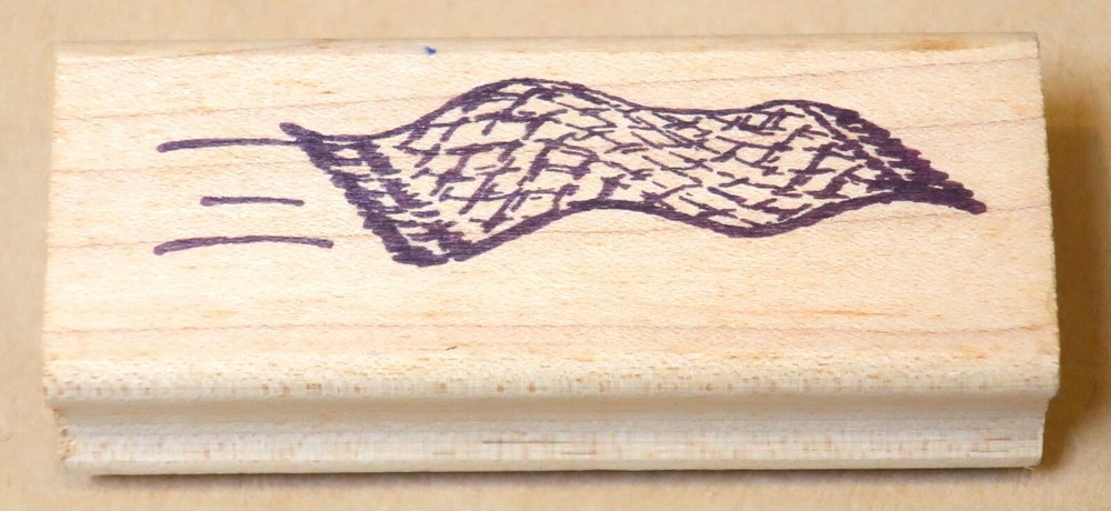 SPUDWORLD RUBBER STAMP 1990 FLYING CARPET