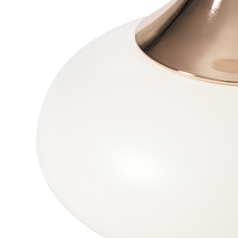 Modern Side Table Round End Table Bedside Table Metal Nightstand White Sofa Desk