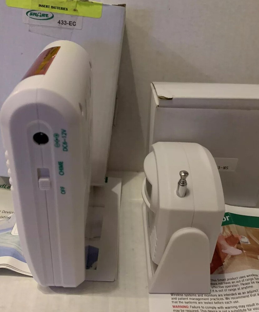 SMART Motion Sensor & Cordless Alarm, 433-MS 433-EC