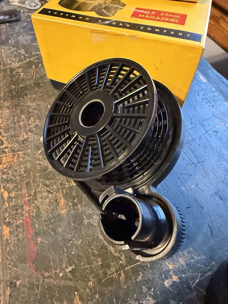 Vintage Kodak Day-Load Tank for Developing 35mm Magazine Daylight Processing