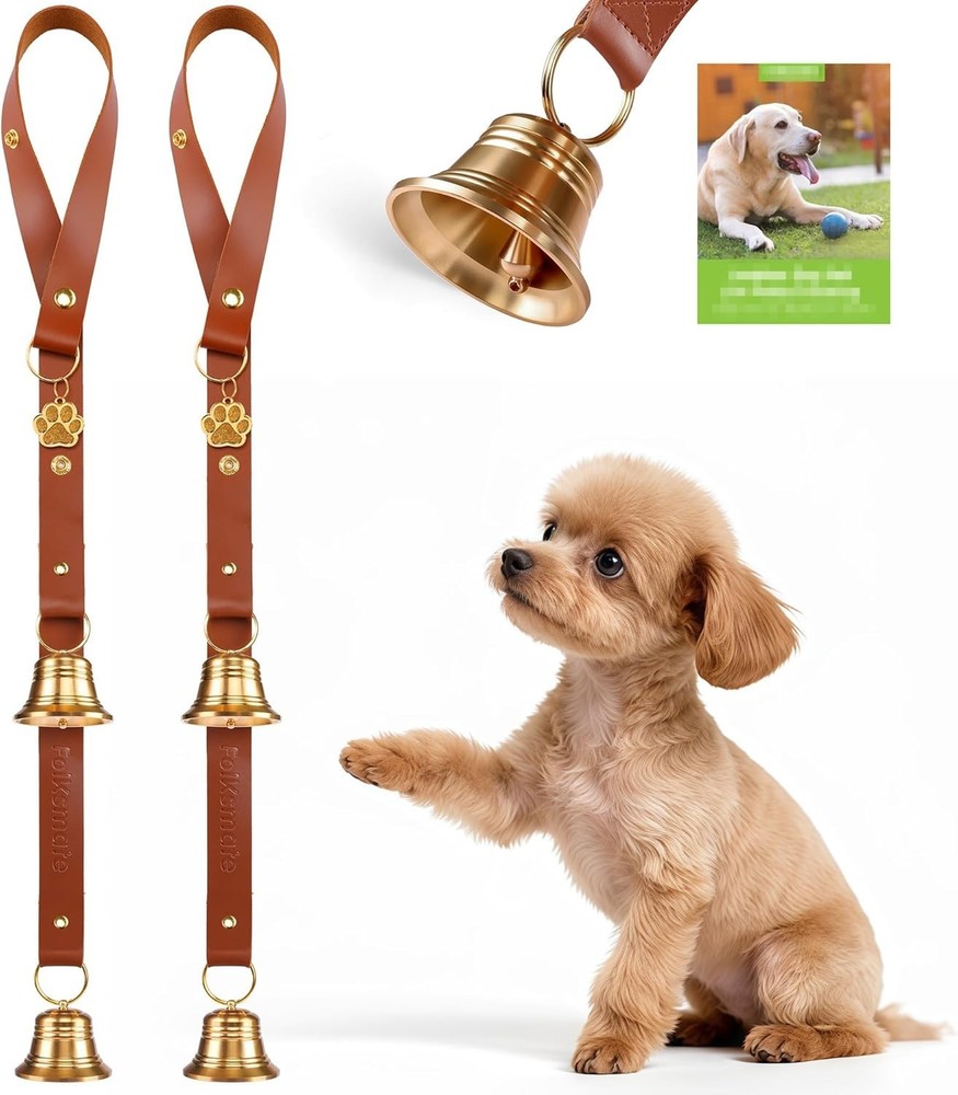 Leather Dog Bell for Training