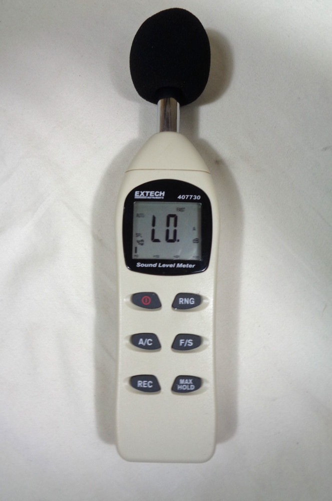 EXTECH 407730 Digital Sound Level Meter 40-130dB tested in A+ working condition