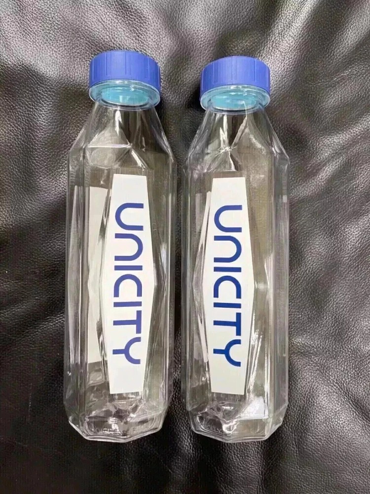 2 X Unicity 500ml Replacement Shaker Diamond Bottles Feel Grea