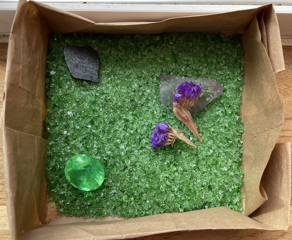 crushed glass for crafts