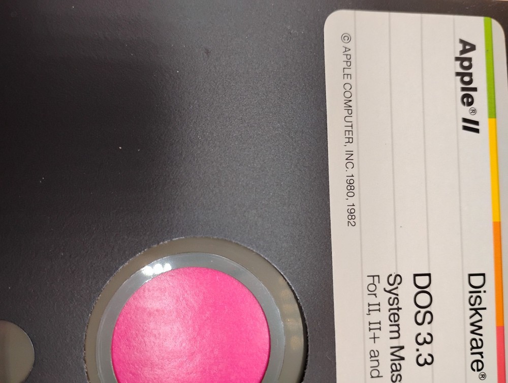 Vintage Apple II Diskware DOS 3.3 Apple Presents Software