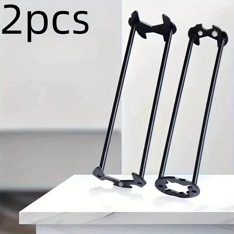 Multifunctional Sink Wrench Set, 2-Pack Basin and Faucet Wrench Tool with Fou///