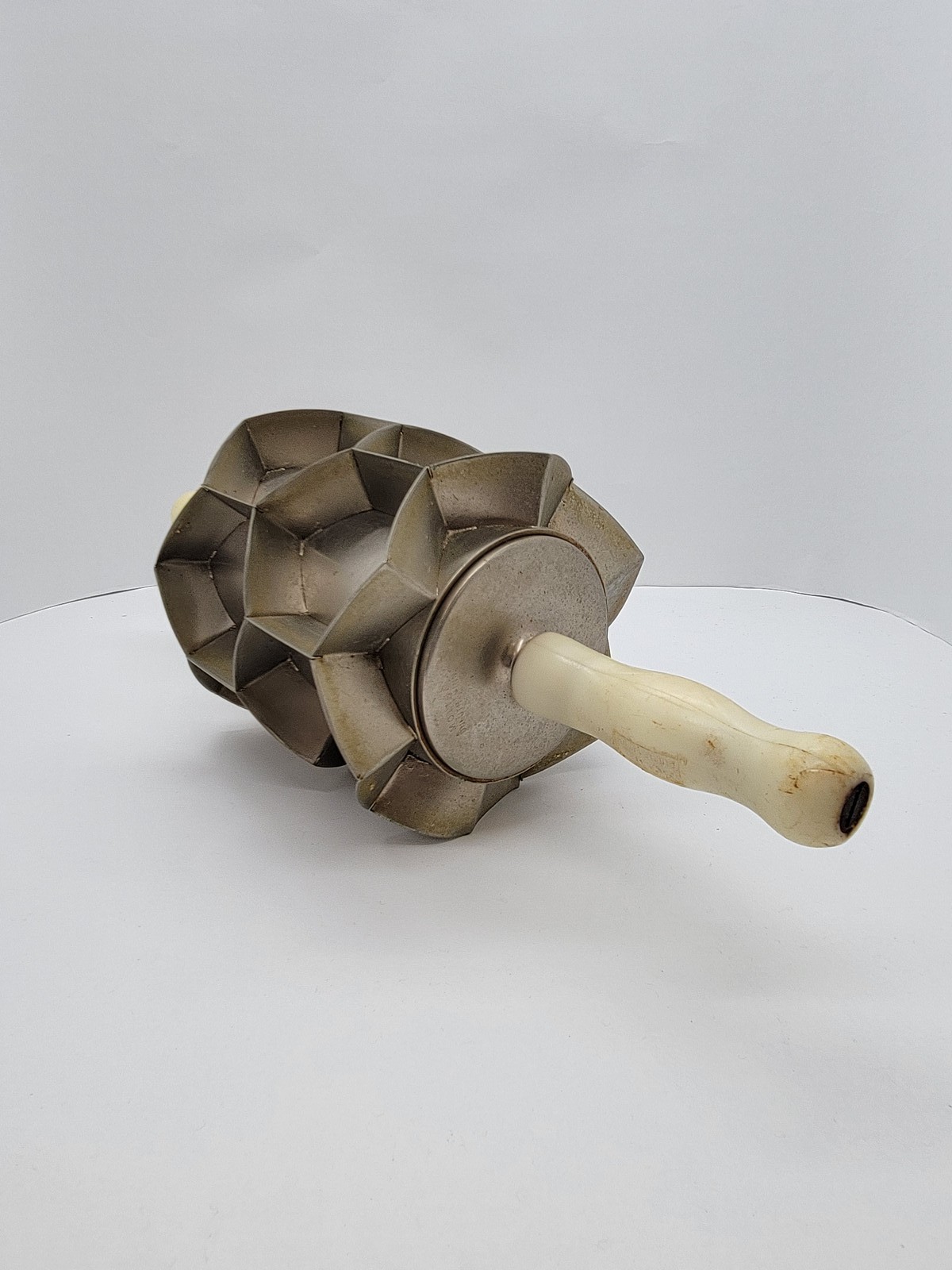 Moline Commercial Rotary Rolling Biscuit Donut Dough Cutter Hexagon Vintage