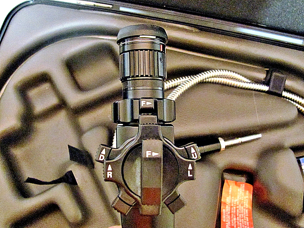 OLYMPUS IF8D4-15 Flexible Borescope Visual Inspection In Hard side Case